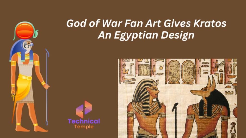 God of War Fan Art Gives Kratos An Egyptian Design