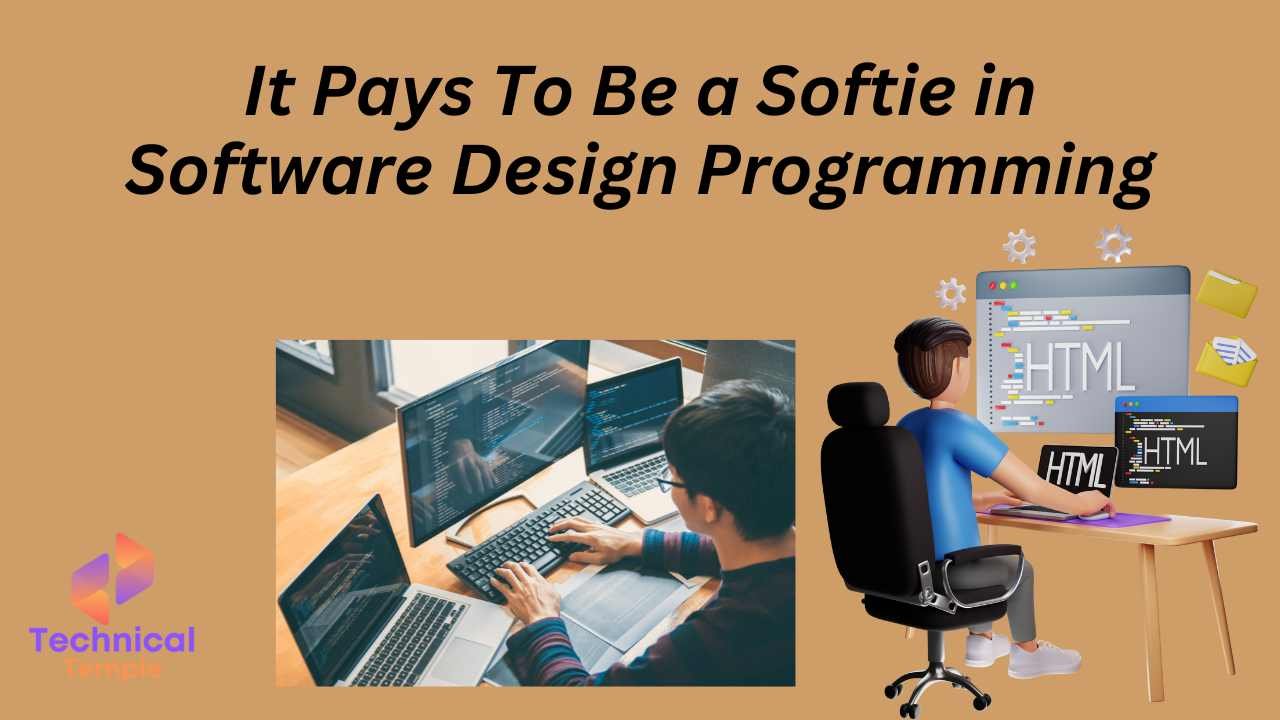 It Pays To Be a Softie in Software Design Programming